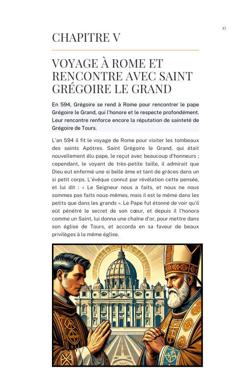 Ebook : Saint Gregoire de Tours et Saint Cesaire d’Arles, Peres de l’Église Merovingienne